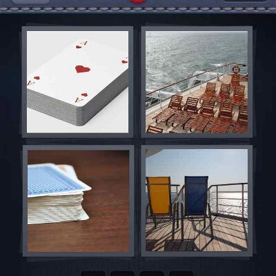 Deck of cards, Deck of cards, Boat deck, Sun deck