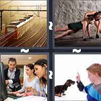 4 Pics 1 Word level 1-6 5 Letters