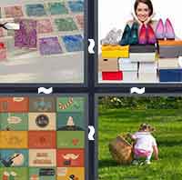 4 Pics 1 Word level 1-5 7 Letters