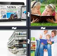 4 Pics 1 Word level 4-14 4 Letters
