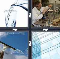 4 Pics 1 Word level 3-3 5 Letters