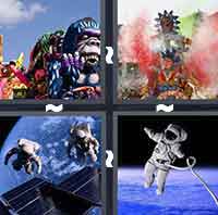 4 Pics 1 Word level 3-8 5 Letters