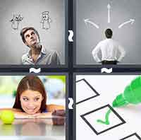 4 Pics 1 Word level 2-4 6 Letters
