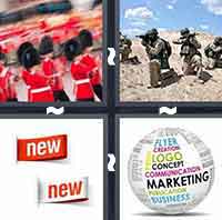 4 Pics 1 Word level 407 