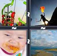 4 Pics 1 Word level 418 