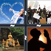 4 Pics 1 Word level 574 