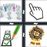 4 Pics 1 Word level 618 