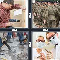 4 Pics 1 Word level 14-6 5 Letters
