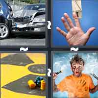 4 Pics 1 Word level 808 