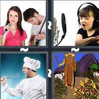 4 Pics 1 Word level 14-2 4 Letters
