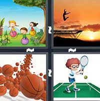 4 Pics 1 Word level 1045 