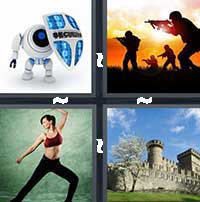 4 Pics 1 Word level 14-9 6 Letters