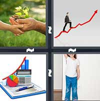 4 Pics 1 Word level 14-14 6 Letters
