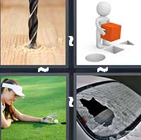 4 Pics 1 Word level 19-10 4 Letters