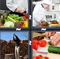 4 Pics 1 Word level 10-5 8 Letters