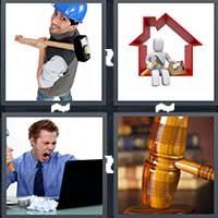 4 Pics 1 Word level 20-2 6 Letters