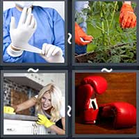 4 Pics 1 Word level 23-10 6 Letters