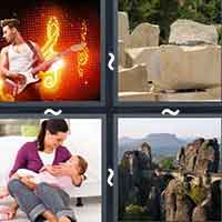 4 Pics 1 Word level 2556 