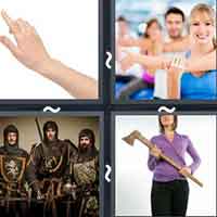 4 Pics 1 Word level 12-15 3 Letters