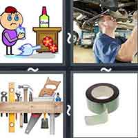 4 Pics 1 Word level 37-11 6 Letters