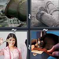 4 Pics 1 Word level 44-6 5 Letters
