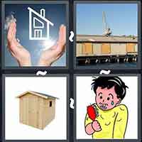 4 Pics 1 Word level 42-6 4 Letters