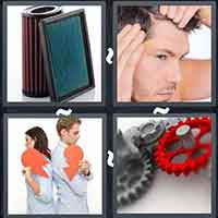 4 Pics 1 Word level 42-7 4 Letters