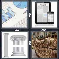 4 Pics 1 Word level 43-8 6 Letters