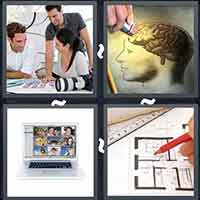4 Pics 1 Word level 3443 