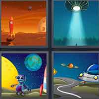 4 Pics 1 Word level 16-3 3 Letters