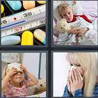 4 Pics 1 Word level 16-6 3 Letters